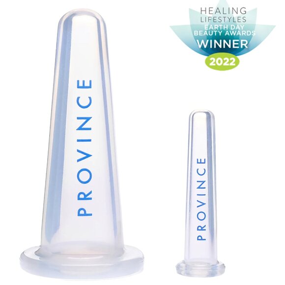 Award Winning Province Apothecary Sculpting + Toning Facial Cupping Set - Picture 4 of 5